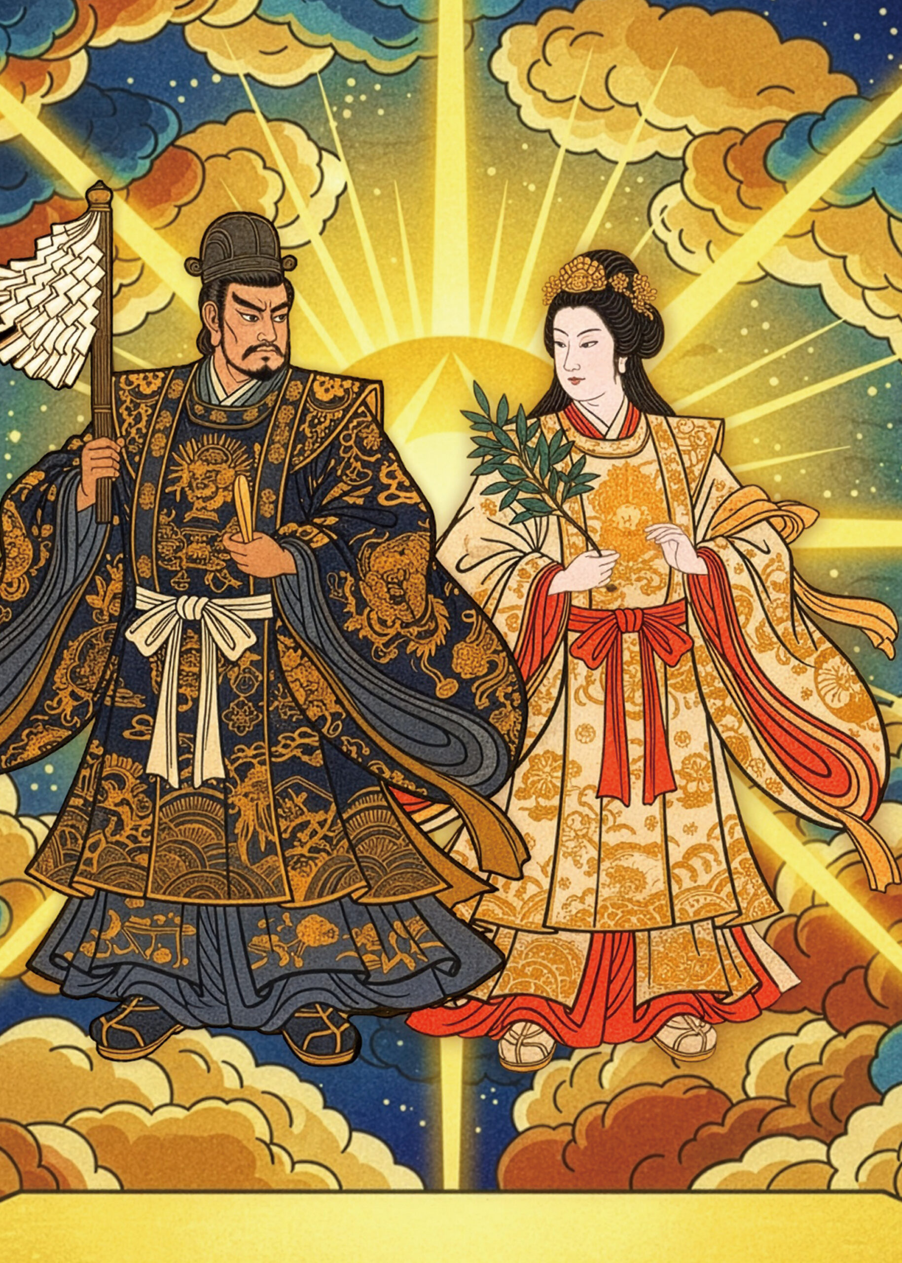 寒川比古命(さむかわひこのみこと)・寒川比女命(さむかわひめのみこと)